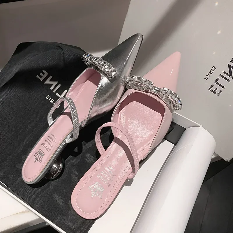 أحذية نسائية وردية لامعة مسطحة - مراجعة Women'S Shoes Clogs وسعره