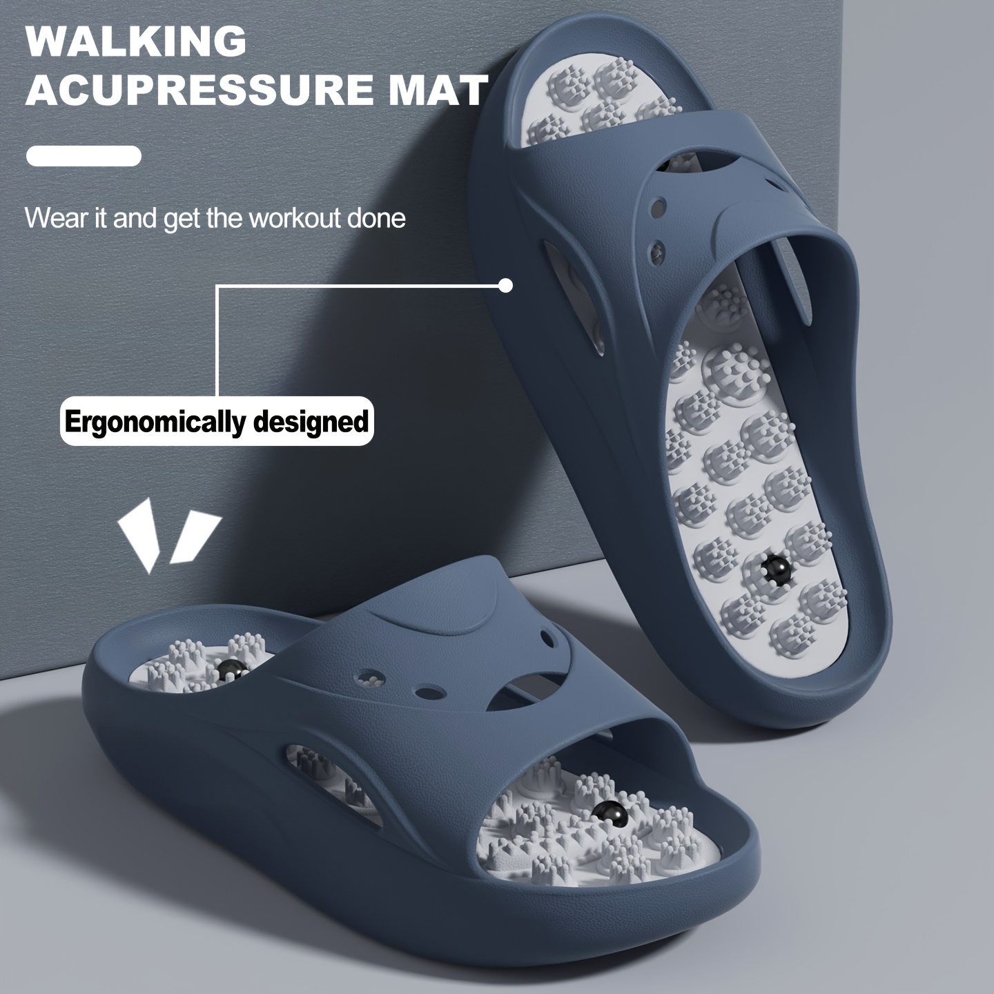 شباشب تدليك للرجال والنساء من  - مراجعة Mule Slip On وسعره