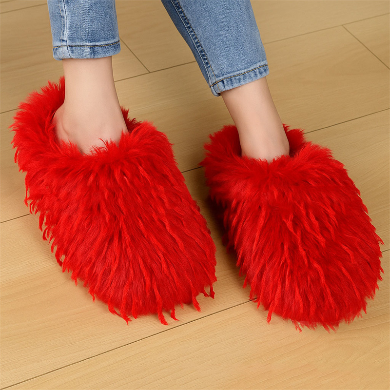 شباشب شتوية نسائية من الفرو ال - مراجعة Women'S Shoes Clogs وسعره