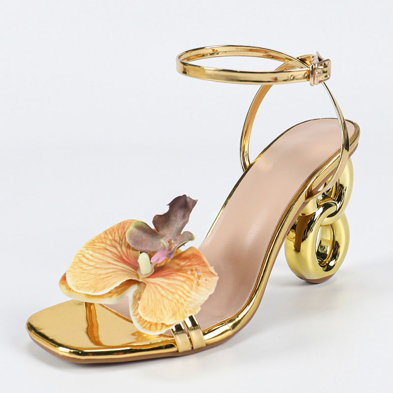 Aneikeh الذهبي المفتوحة تو مشب - مراجعة Women'S Shoes Quality وسعره