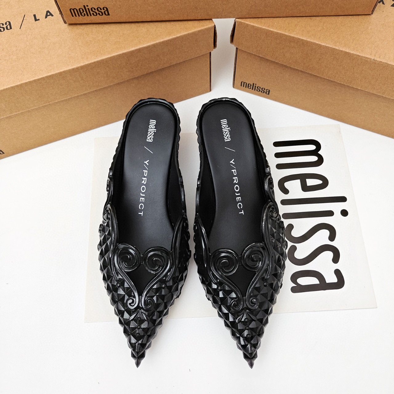 محكمة ميليسا الصغيرة أشار تو ق - مراجعة Court Heel Pointed وسعره