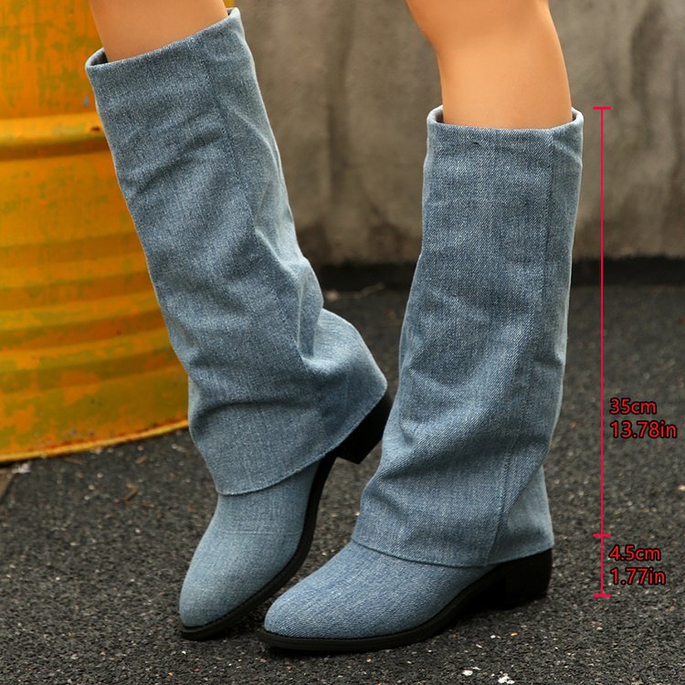أحذية رعاة البقر 2025 خريف وشت - مراجعة Sock Boot Women وسعره